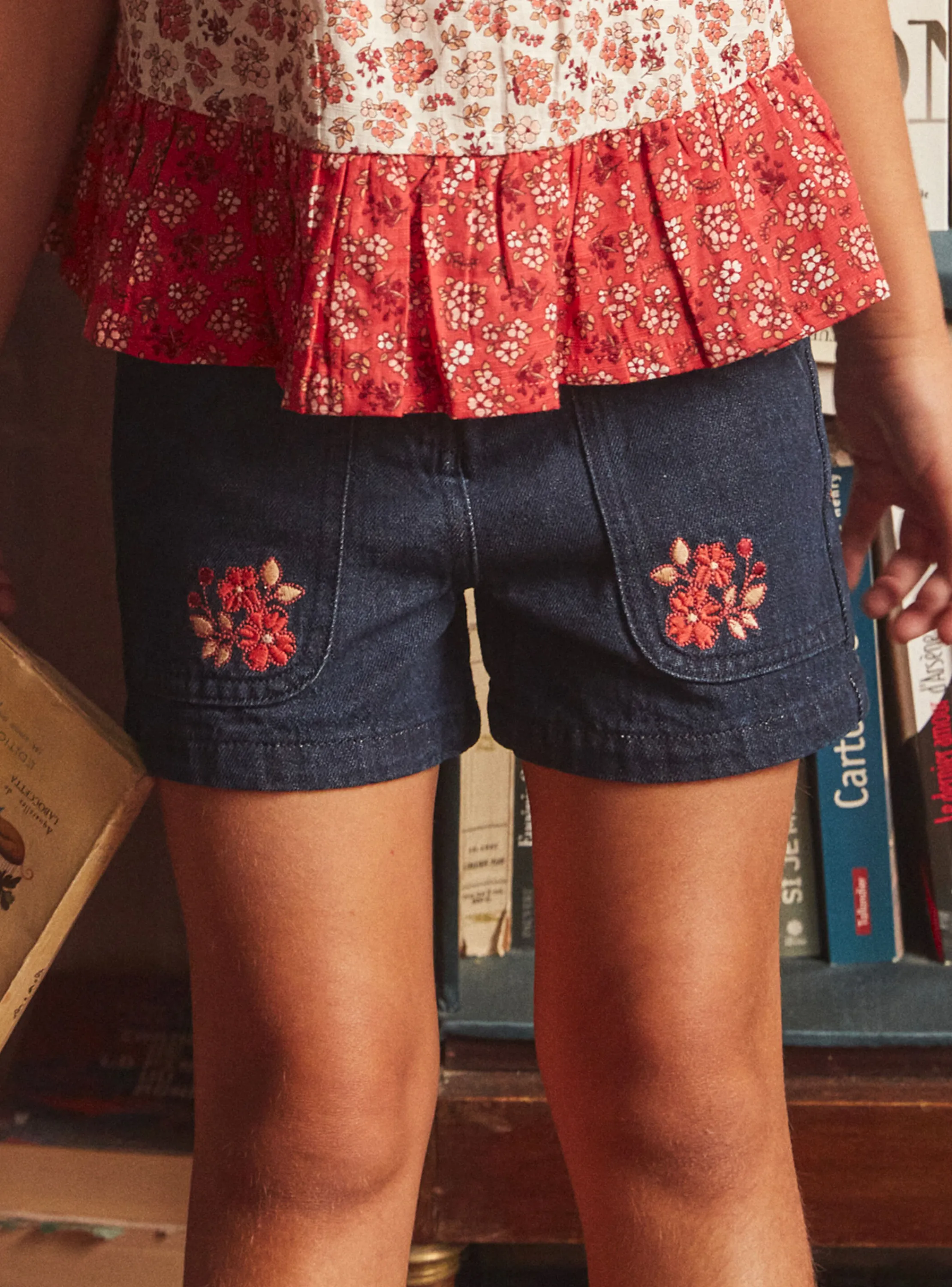 Flash Sale Sergent Major Dark denim SHORTS