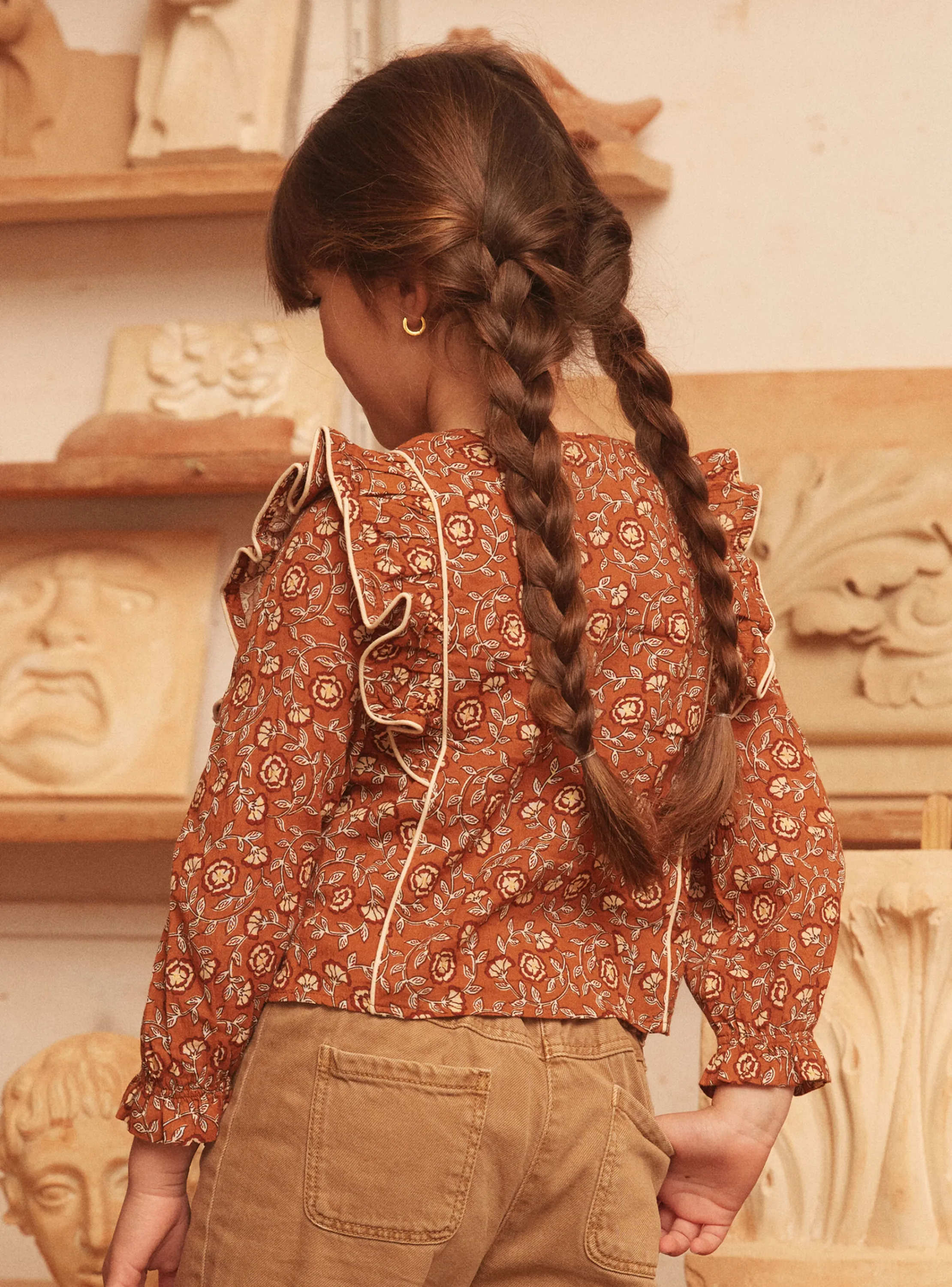 Cheap Sergent Major Light brown BLOUSE