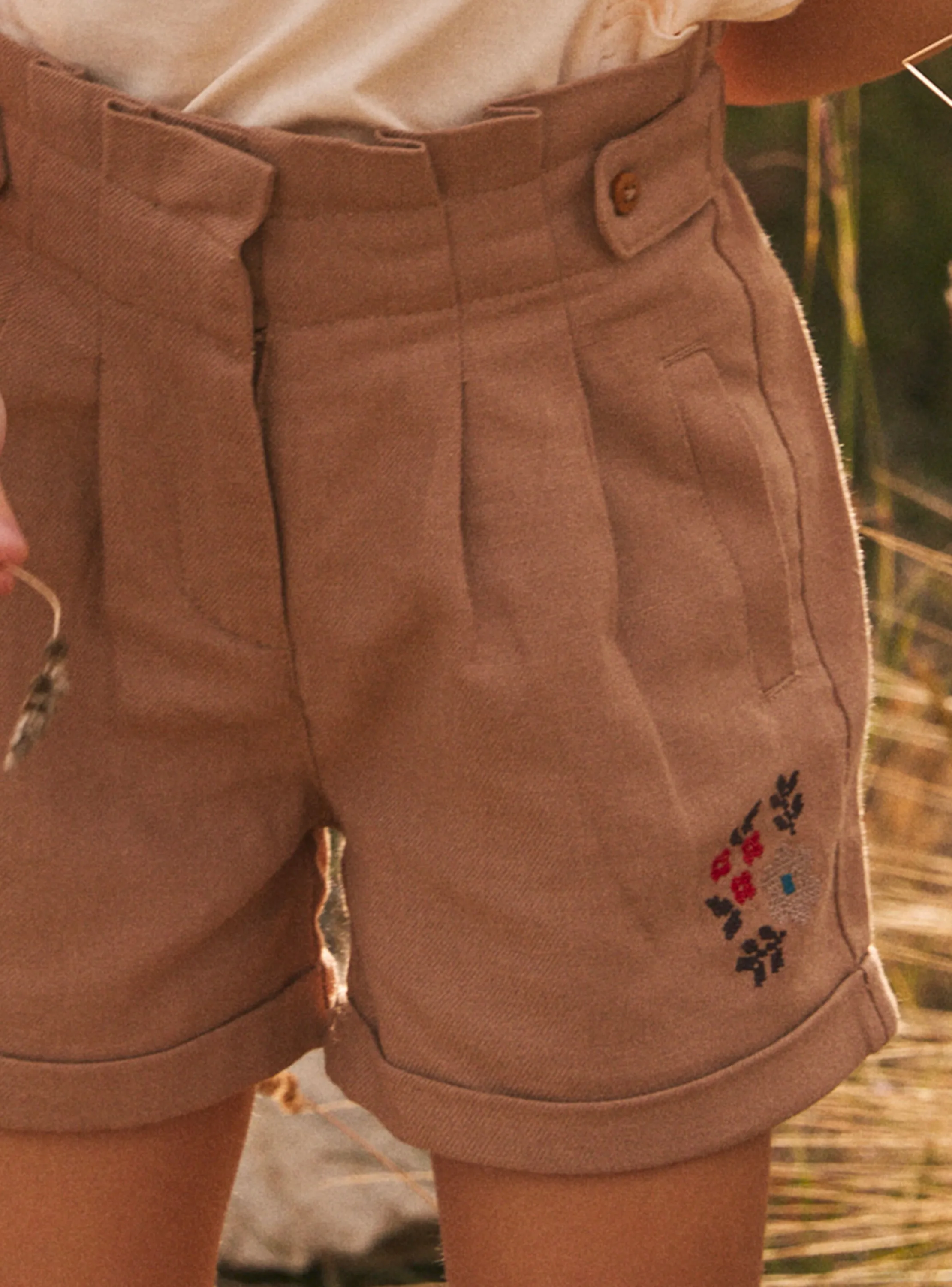 Shop Sergent Major Light brown SHORTS