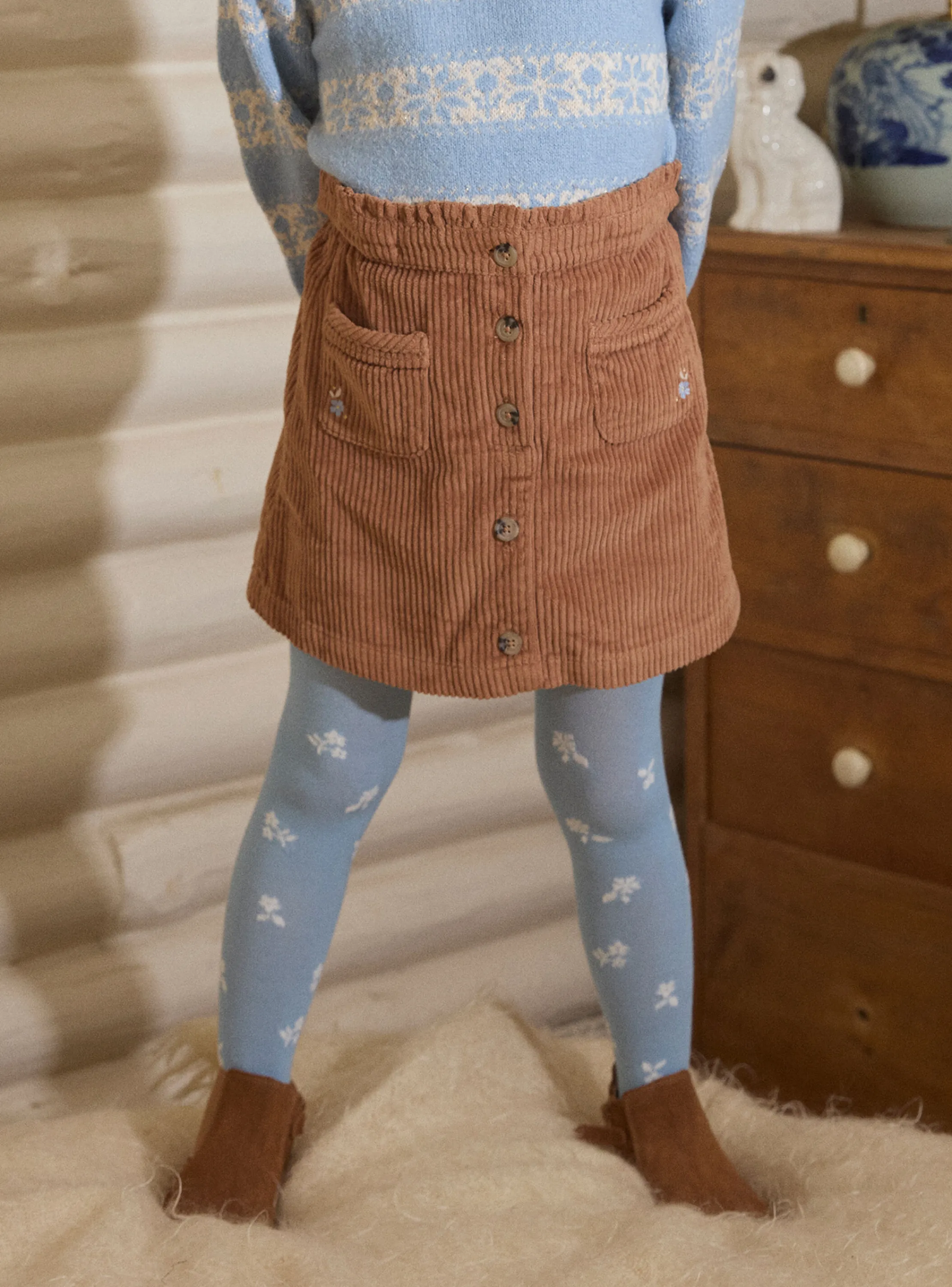 Clearance Sergent Major Light brown SKIRT