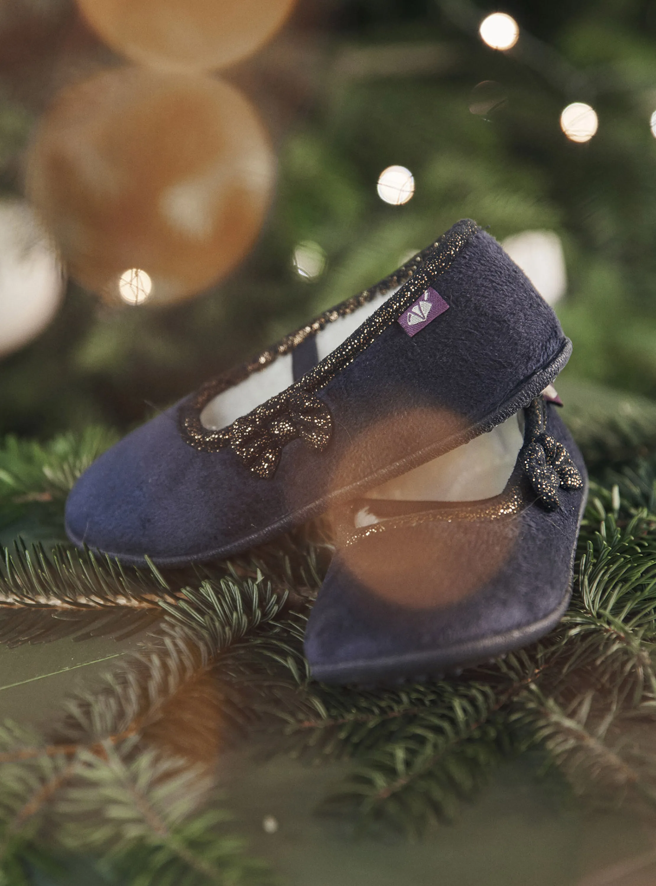Sale Sergent Major Midnight blue ballerina slippers