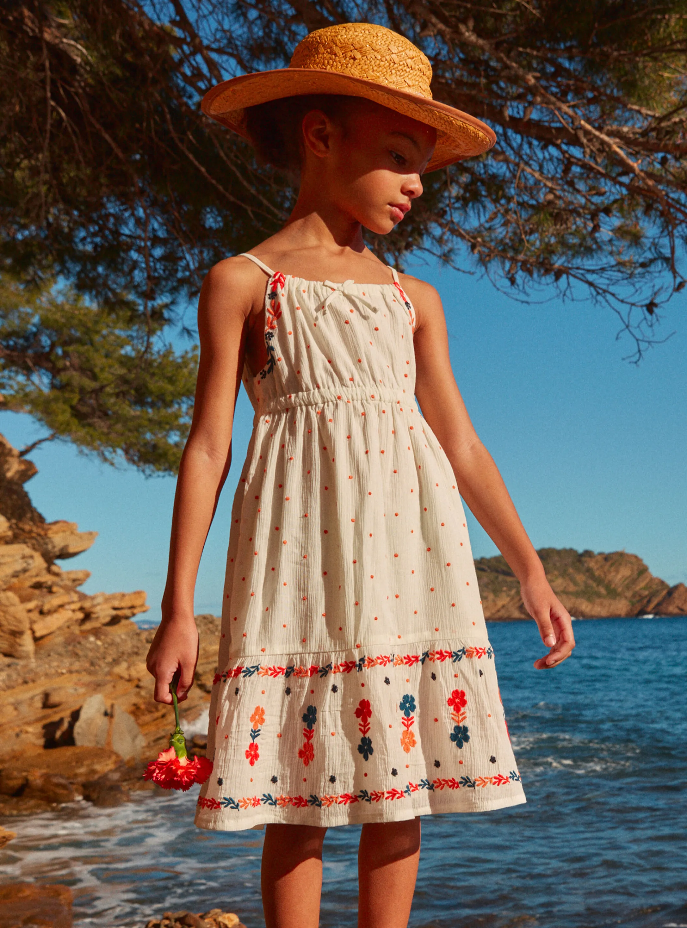Cheap Sergent Major Off white SUNBATHING DRESS