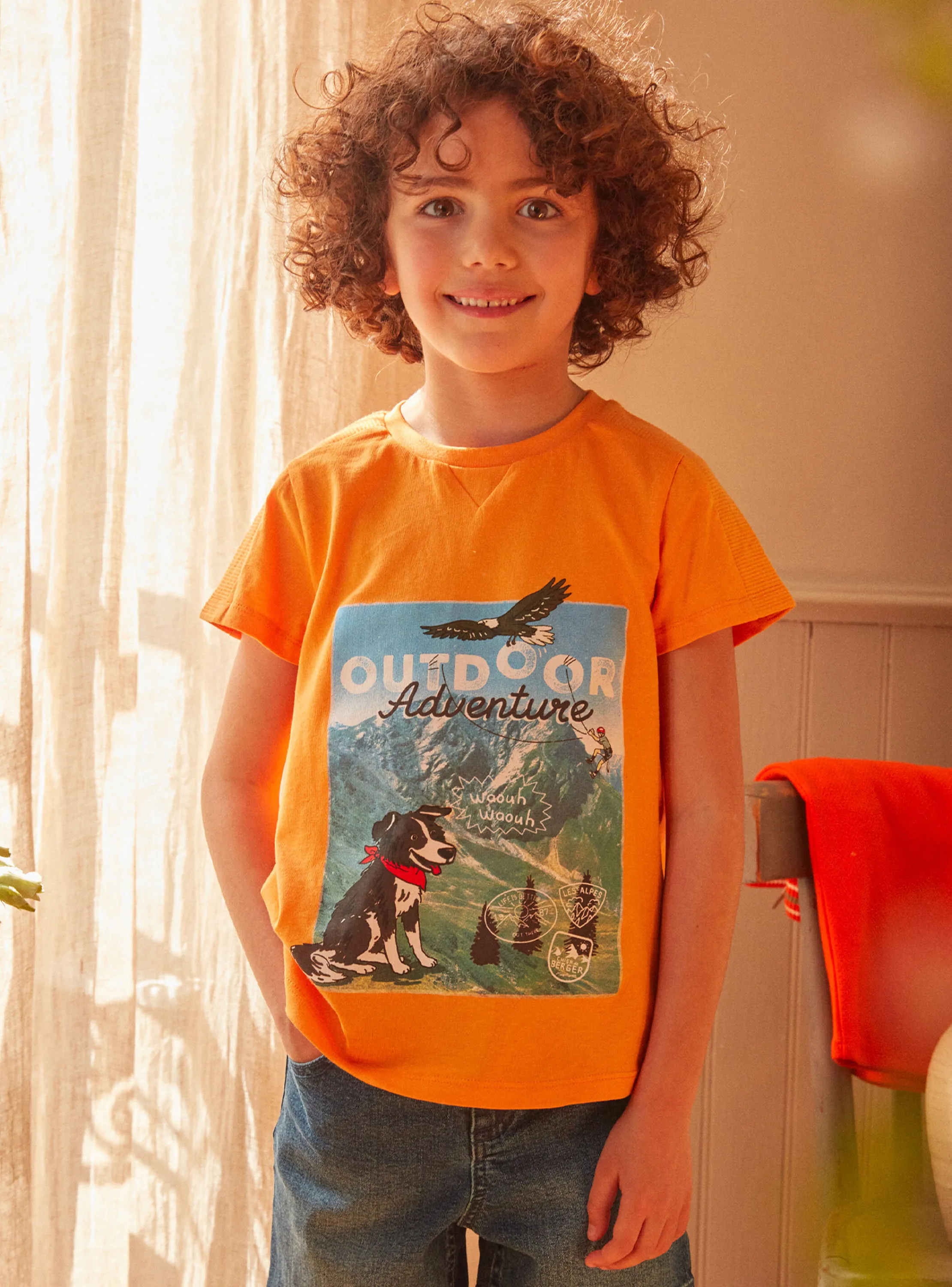 Best Sergent Major Orange TEE SHIRT SS
