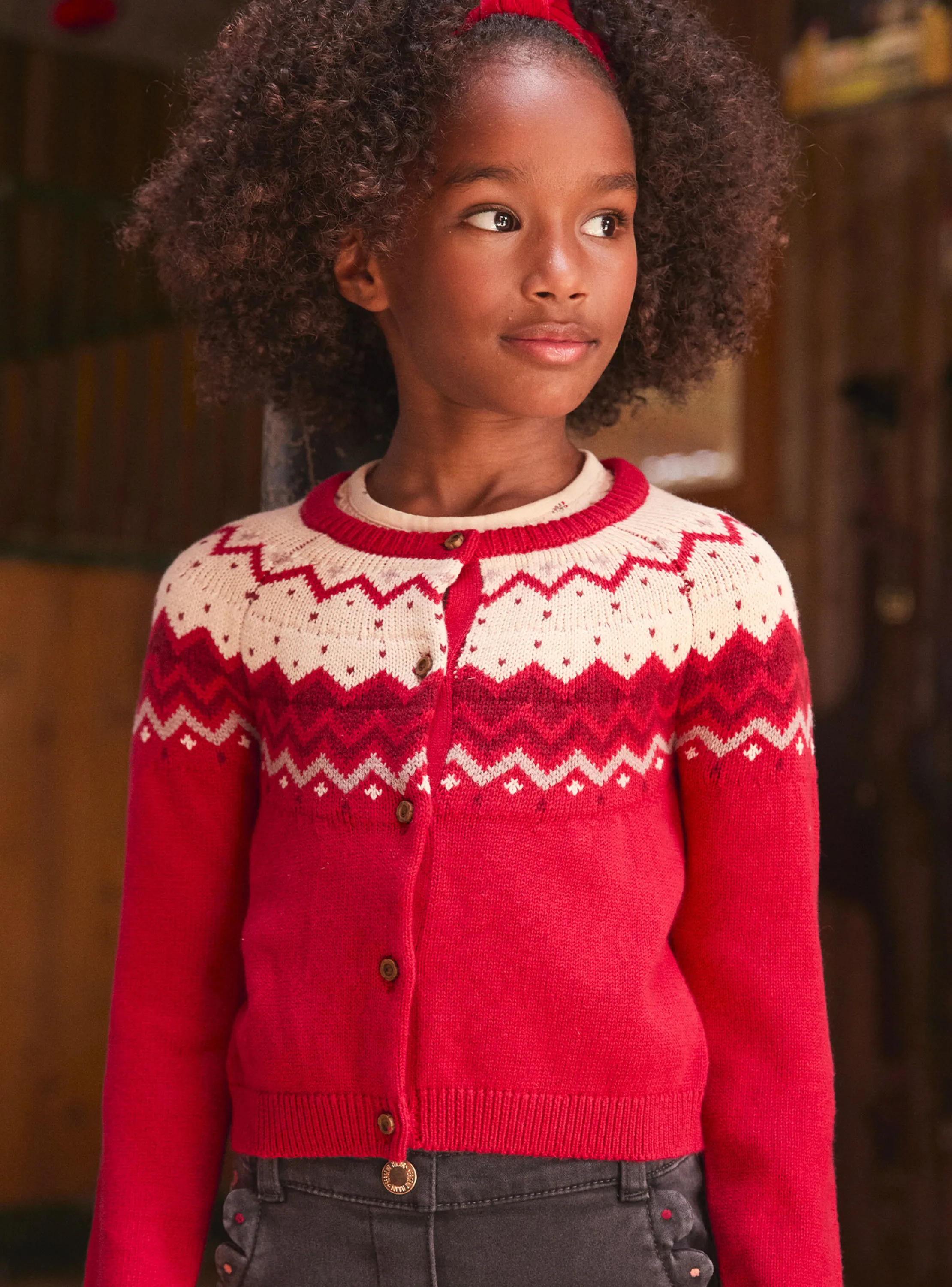 Sale Sergent Major Red CARDIGAN